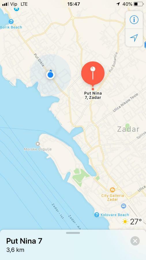 Apartment Ema Ζαντάρ Εξωτερικό φωτογραφία